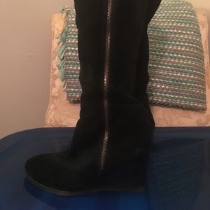Franco Sarto wedge boots